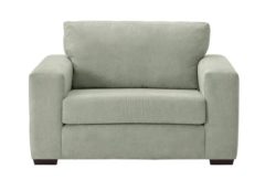 Heart of House Eton Fabric Cuddle Chair - Duck Egg.